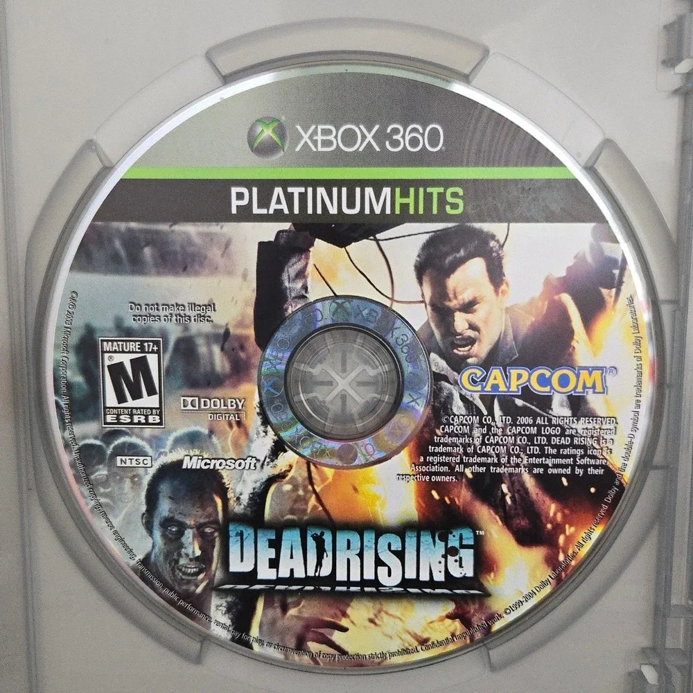 Dead Rising (Microsoft Xbox 360, 2006) Platinum Hits CIB Authentic TESTED‎